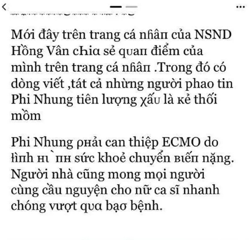 NS Hồng Vân lại vạ miệng, kéo cả Phi Nhung vào cuộc hậu ồn ào với bà Phương Hằng? 4 NS Hồng Vân lại vạ miệng, kéo cả Phi Nhung vào cuộc hậu ồn ào với bà Phương Hằng? 4