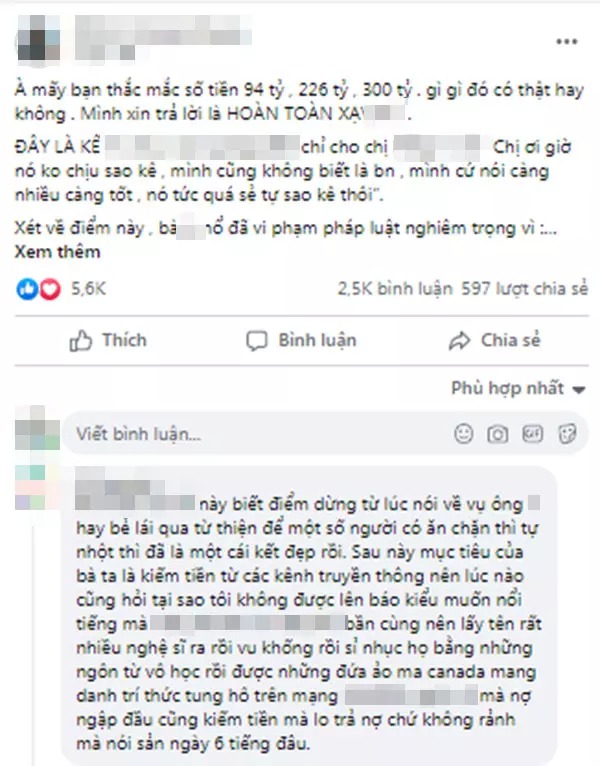 Nuôi ong tay áo, bà Phương Hằng bị đàn em phơi bày con người thật liên quan tới tội hình sự? 3 Nuôi ong tay áo, bà Phương Hằng bị đàn em phơi bày con người thật liên quan tới tội hình sự? 3