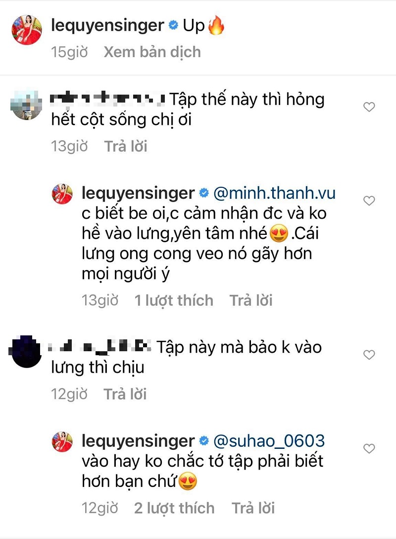 'Nữ hoàng phòng trà' khẳng định mình không tập sai (ảnh chụp màn hình) 'Nữ hoàng phòng trà' khẳng định mình không tập sai (ảnh chụp màn hình)