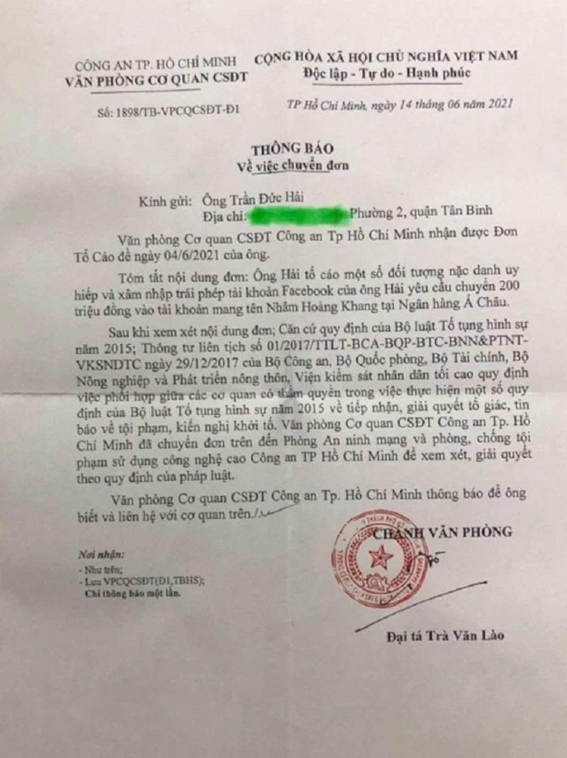 Một nghệ sĩ bất ngờ kiện cậu IT 'ruột' của bà Phương Hằng tống tiền mình 2 Một nghệ sĩ bất ngờ kiện cậu IT 'ruột' của bà Phương Hằng tống tiền mình 2