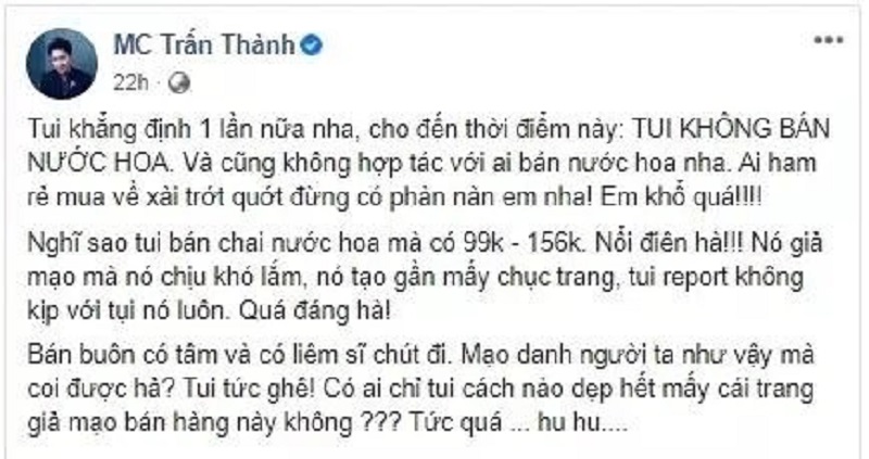 Trấn Thành rước đại họa vì quá nổi tiếng hậu ồn ào với bà Phương Hằng 2 Trấn Thành rước đại họa vì quá nổi tiếng hậu ồn ào với bà Phương Hằng 2