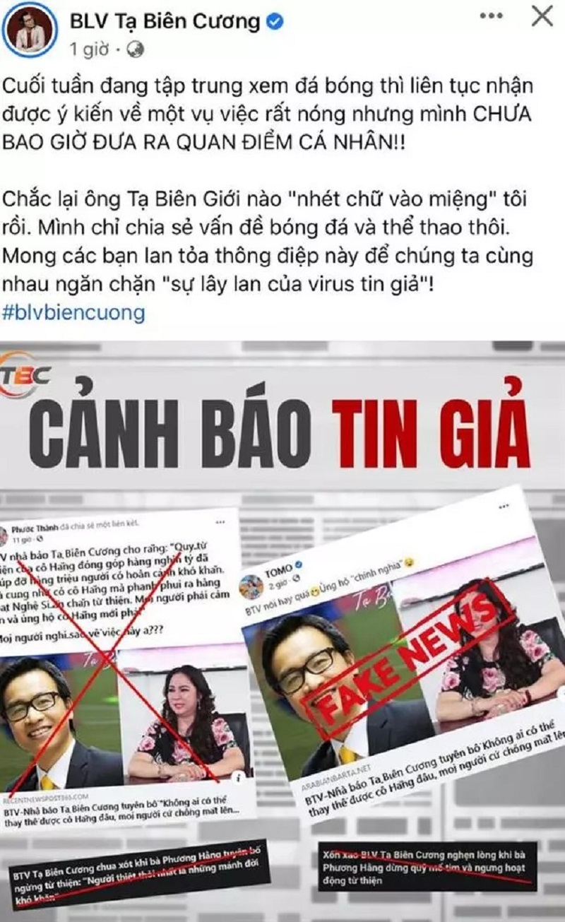 Em ruột 'bà trùm' VTV Tạ Bích Loan ủng hộ nữ đại gia Phương Hằng? 3 Em ruột 'bà trùm' VTV Tạ Bích Loan ủng hộ nữ đại gia Phương Hằng? 3