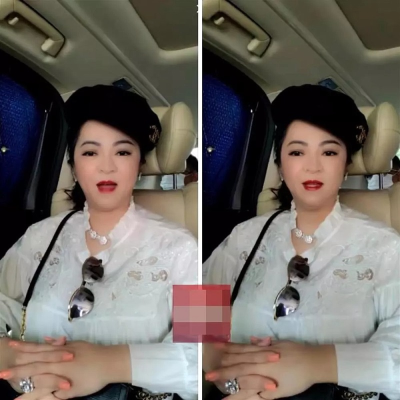 Bà Phương Hằng 'đột kích' Tịnh Thất Bồng Lai, diện mạo vợ ông Dũng bị bàn tán 2
