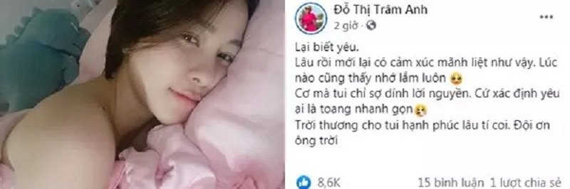 2 năm mới gột sạch ồn ào lộ clip 'nóng', Trâm Anh bất ngờ công khai có chồng 6