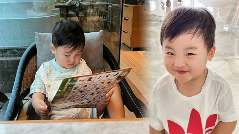Con trai Hòa Minzy và chồng thiếu gia mới 2 tuổi đã sở hữu tố chất đặc biệt 1