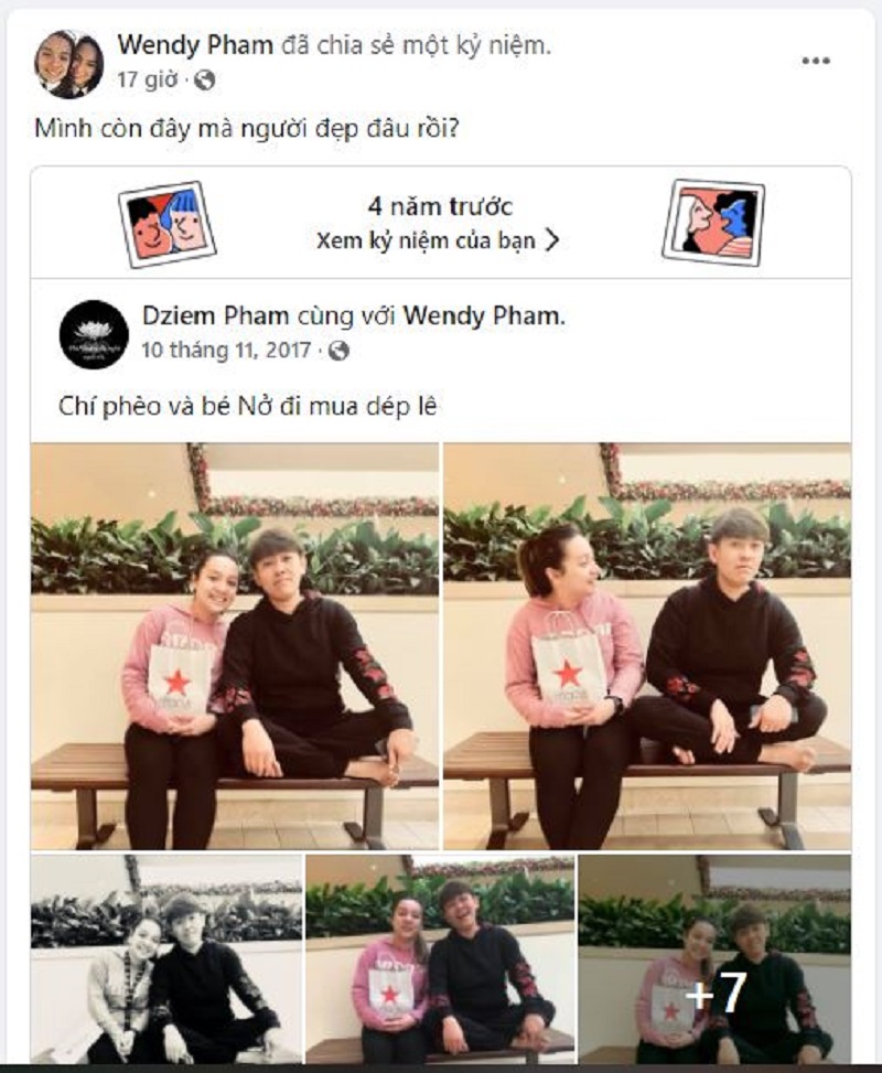 Wendy chia sẻ lại kỷ niệm với quản lý của mẹ (Ảnh chụp màn hình) Wendy chia sẻ lại kỷ niệm với quản lý của mẹ (Ảnh chụp màn hình)