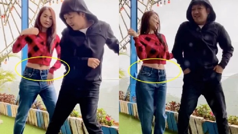 Nhã Phương lộ body gầy đáng báo động, Trường Giang bị nhắc nhở 'dùng vợ như phá' (Ảnh chụp màn hình) Nhã Phương lộ body gầy đáng báo động, Trường Giang bị nhắc nhở 'dùng vợ như phá' (Ảnh chụp màn hình)