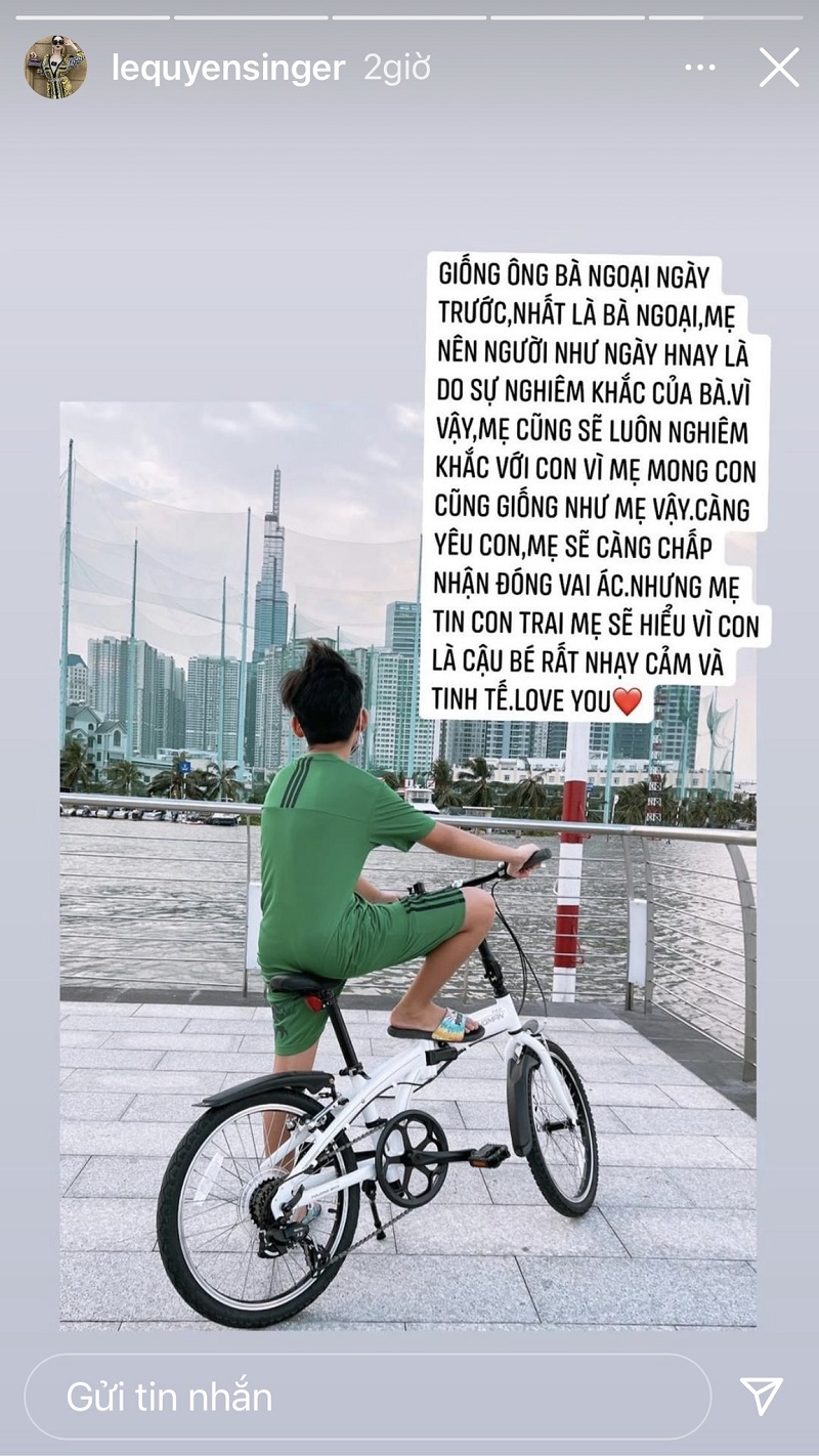 Lệ Quyên chấp nhận Lệ Quyên chấp nhận