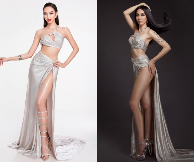 Diện lại đầm cũ của NTK Đỗ Long, Thuỳ Tiên đẹp nhưng chỉ tròn vai Hoa hậu thân thiện Diện lại đầm cũ của NTK Đỗ Long, Thuỳ Tiên đẹp nhưng chỉ tròn vai Hoa hậu thân thiện