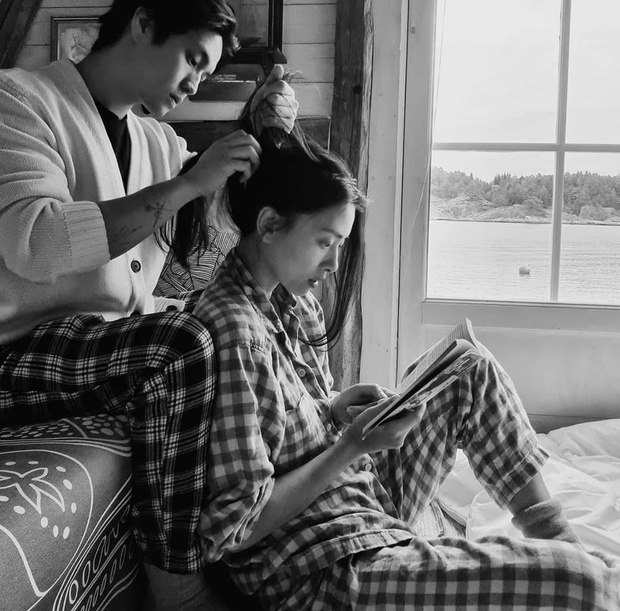 Sau quãng thời gian tuổi trẻ bận rộn với công việc, cuối cùng Ngô Thanh Vân đã tìm được bến đỗ hạnh phúc bên Huy Trần (Ảnh: FBNV)