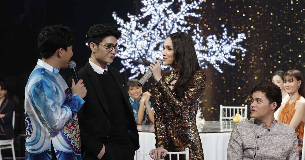 Hương Giang từng 'mê' Huy Trần nhưng khi ấy chàng đang có người yêu.