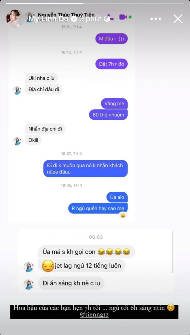 Màn 'bóc' lẫn nhau của 2 Hoa hậu Thùy Tiên và Đỗ Mỹ Linh khiến nhiều người chú ý (Ảnh: Chụp màn hình) Màn 'bóc' lẫn nhau của 2 Hoa hậu Thùy Tiên và Đỗ Mỹ Linh khiến nhiều người chú ý (Ảnh: Chụp màn hình)
