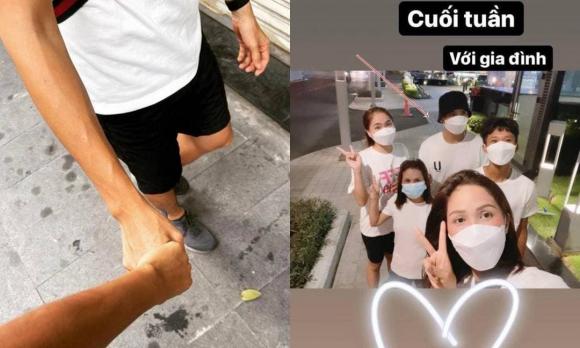 Không ít lần H'Hen Niê để lộ những khoảnh khắc tình tứ bên bạn trai (Ảnh: Internet)