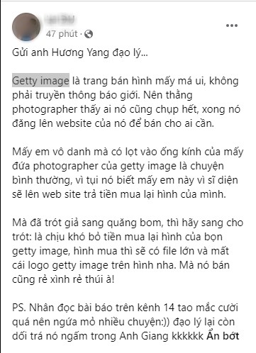 1 trong số những nghi vấn của cư dân mạng dành cho Hoa hậu Hương Giang (Ảnh: Internet) 1 trong số những nghi vấn của cư dân mạng dành cho Hoa hậu Hương Giang (Ảnh: Internet)