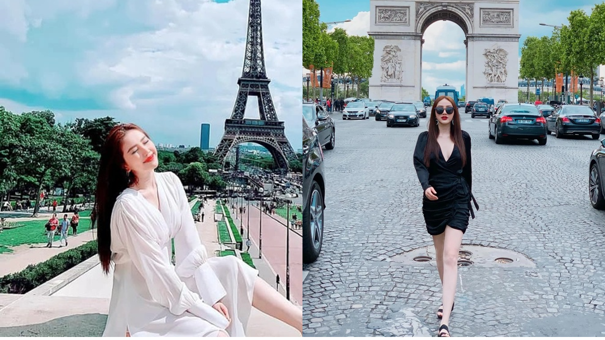Bảo Thy khoe ảnh sải bước tại đường phố Paris (Pháp)