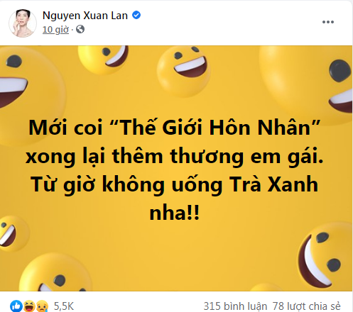 Xuân Lan hài hước bắt trend Xuân Lan hài hước bắt trend