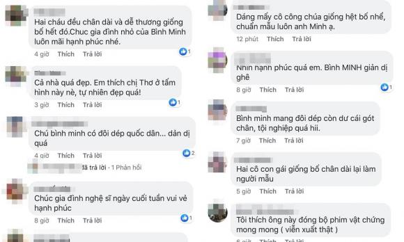 Dân tình để lại lời bình luận hài hước về Bình Minh Dân tình để lại lời bình luận hài hước về Bình Minh