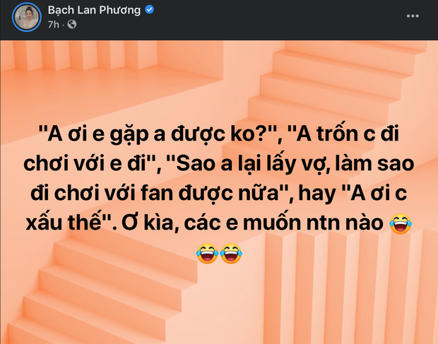 Bạch Lan Phương 'cảnh cáo' một 'trà xanh' Bạch Lan Phương 'cảnh cáo' một 'trà xanh'