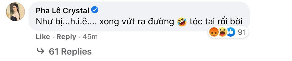 Bình luận gây bức xúc của Pha Lê