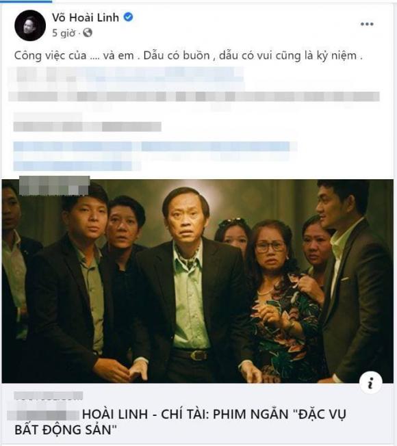 Hoài Linh nghẹn ngào nhớ về Chí Tài