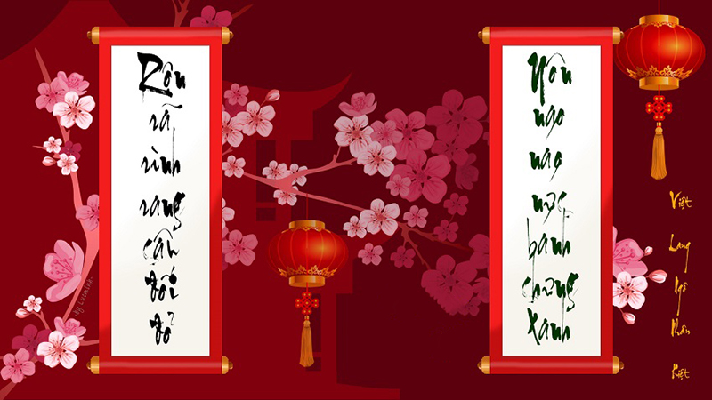 Những câu đối Tết 5 chữ hay và thú vị nhất làm status, gửi tặng bạn bè, người thân dịp Tết Tân Sửu 2021 - Ảnh 2 Những câu đối Tết 5 chữ hay và thú vị nhất làm status, gửi tặng bạn bè, người thân dịp Tết Tân Sửu 2021 - Ảnh 2