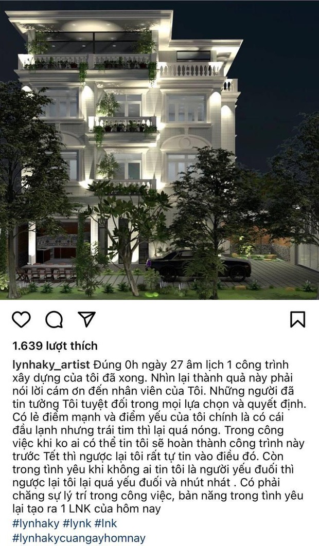 Lý Nhã Kỳ vừa hoàn thành xong căn biệt thự của mình trước thềm năm mới Lý Nhã Kỳ vừa hoàn thành xong căn biệt thự của mình trước thềm năm mới