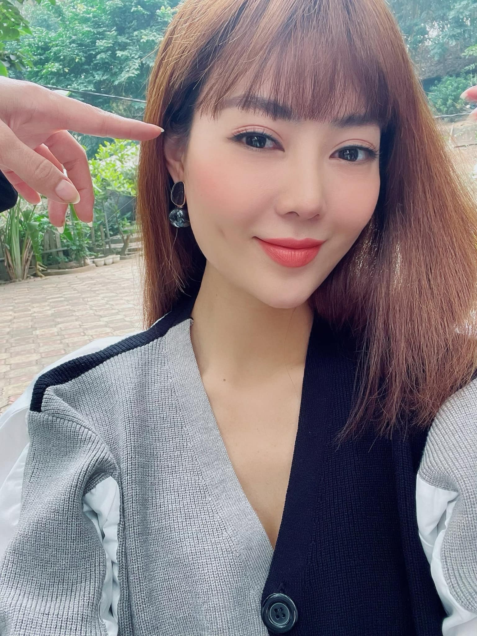 Thanh Hương xinh đẹp đời thường