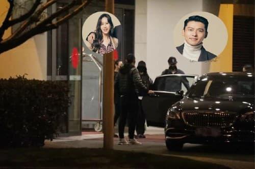 Hình ảnh được cho là của Huyn Bin và Son Ye Jin đang hẹn hò Hình ảnh được cho là của Huyn Bin và Son Ye Jin đang hẹn hò
