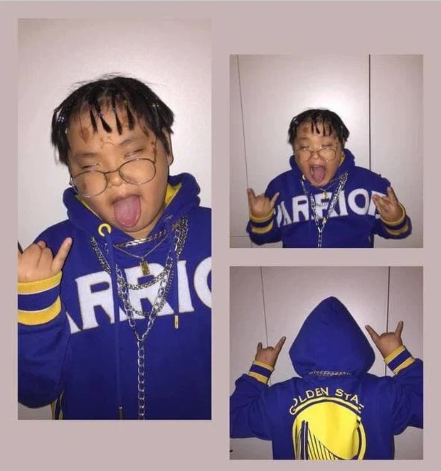 Bi Béo trong tạo hình rapper cực chất Bi Béo trong tạo hình rapper cực chất
