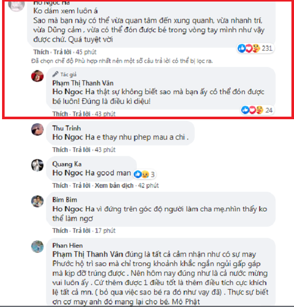 Hồ Ngọc Hà cũng lập tức lên tiếng