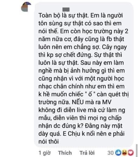 Người này cho biết mình là 'người trong nghề' và nói sự thật bởi bản thân không chịu nổi trước hoạt động âm nhạc của Chi Pu. Ảnh: MXH Người này cho biết mình là 'người trong nghề' và nói sự thật bởi bản thân không chịu nổi trước hoạt động âm nhạc của Chi Pu. Ảnh: MXH