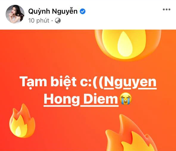 Chia sẻ gây tranh cãi của Quỳnh Kool. Ảnh: FBNV Chia sẻ gây tranh cãi của Quỳnh Kool. Ảnh: FBNV