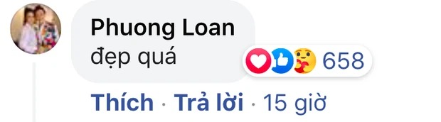 Chia sẻ của Việt Hương nhận được tương tác của ca sĩ Phương Loan. Ảnh: FBNV Chia sẻ của Việt Hương nhận được tương tác của ca sĩ Phương Loan. Ảnh: FBNV