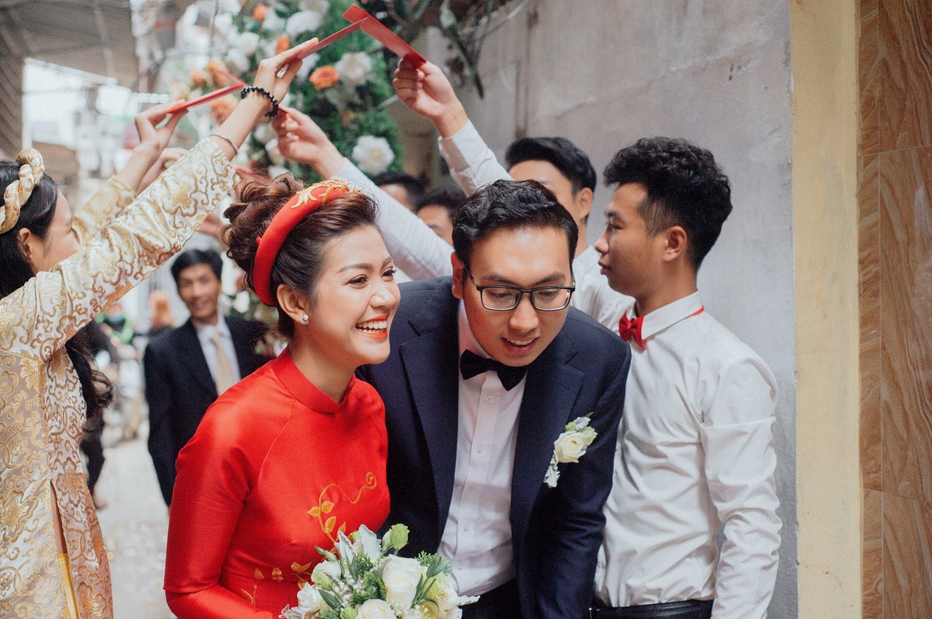 Thu Hằng kết hôn năm 2020. Ảnh: FBNV