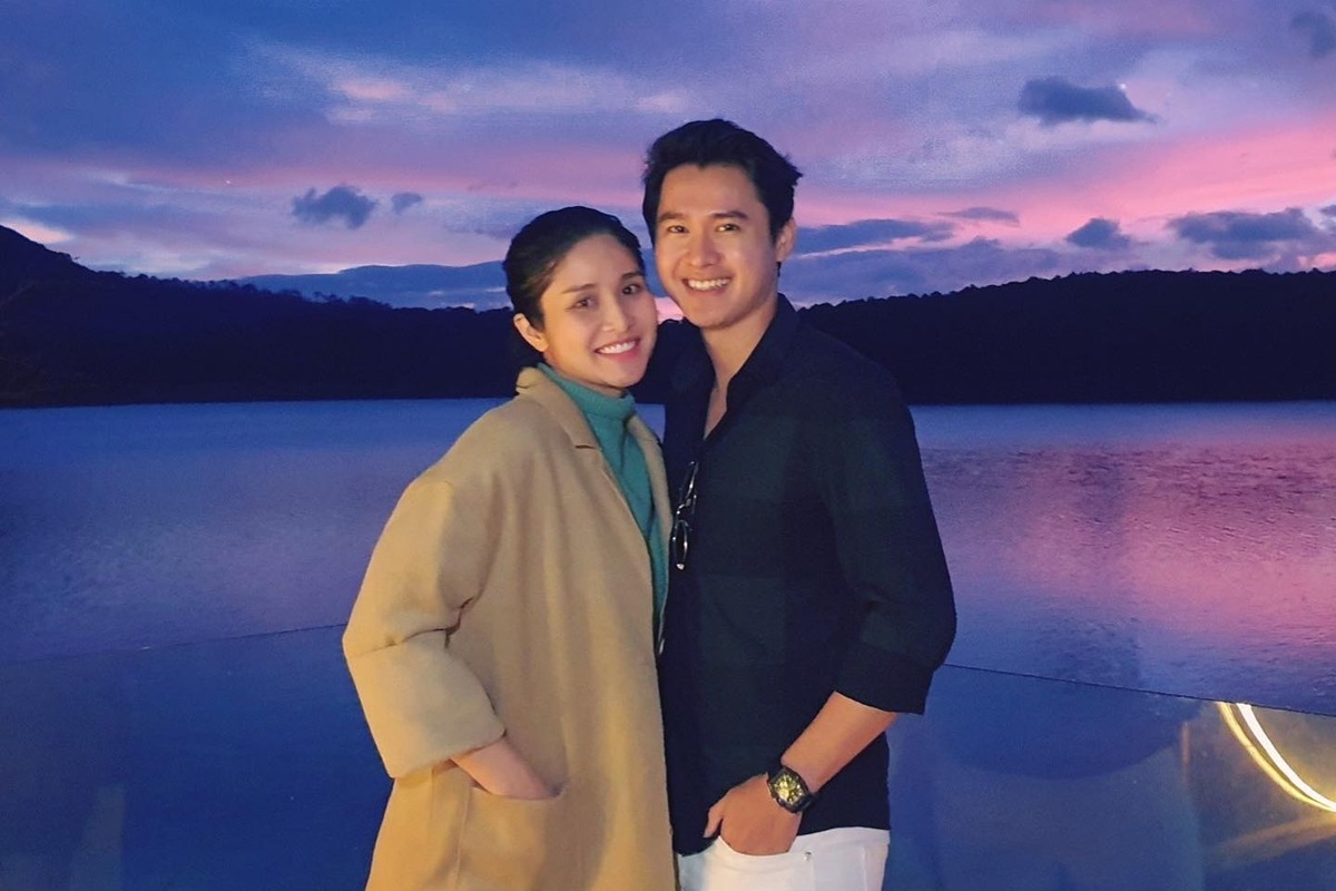 Thảo Trang hạnh phúc bên chồng trẻ hậu ly hôn Phan Thanh Bình. Ảnh: FBNV