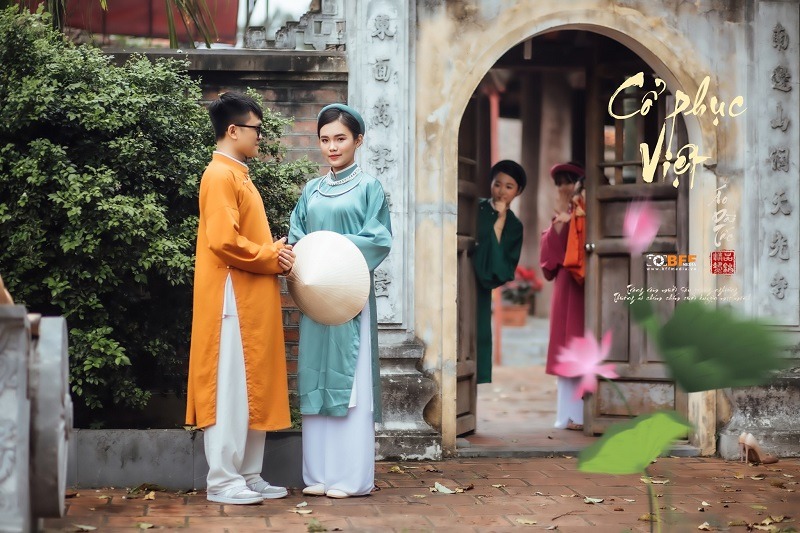 Lóa mắt trước bộ ảnh kỷ yếu 'cổ phục Việt' 70 triệu đồng của học sinh Nghệ An - Ảnh 1 Lóa mắt trước bộ ảnh kỷ yếu 'cổ phục Việt' 70 triệu đồng của học sinh Nghệ An - Ảnh 1