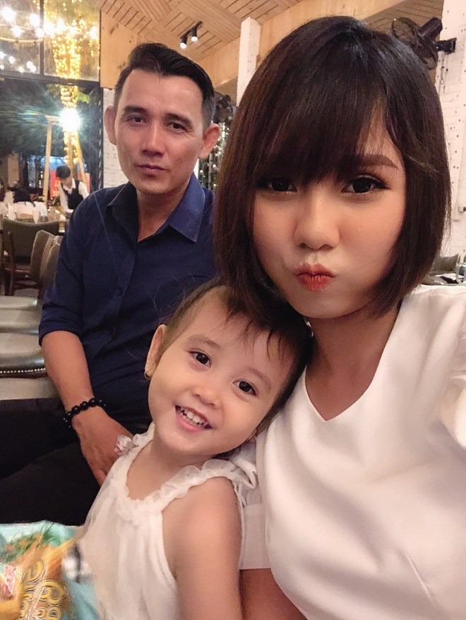 Bé Ngữ Yên thừa hưởng nét đẹp từ cả bố lẫn mẹ. Ảnh: FBNV