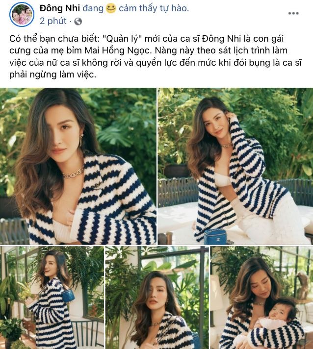 Đông Nhi khoe visual đỉnh cao trong loạt ảnh mới. Ảnh: FBNV Đông Nhi khoe visual đỉnh cao trong loạt ảnh mới. Ảnh: FBNV
