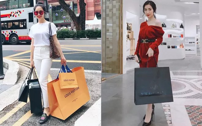 Lên đồ như gái đôi mươi, mẹ bỉm Hòa Minzy tạo dáng với tư thế 'toát ra mùi tiền' - Ảnh 2