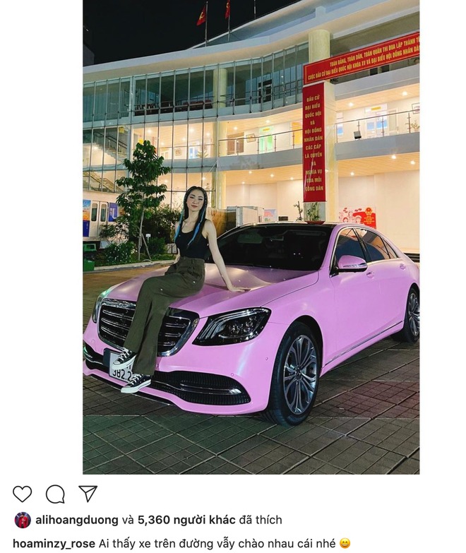 Hòa Minzy lên đồ trẻ trung và đầy cá tính. Ảnh: Instagram