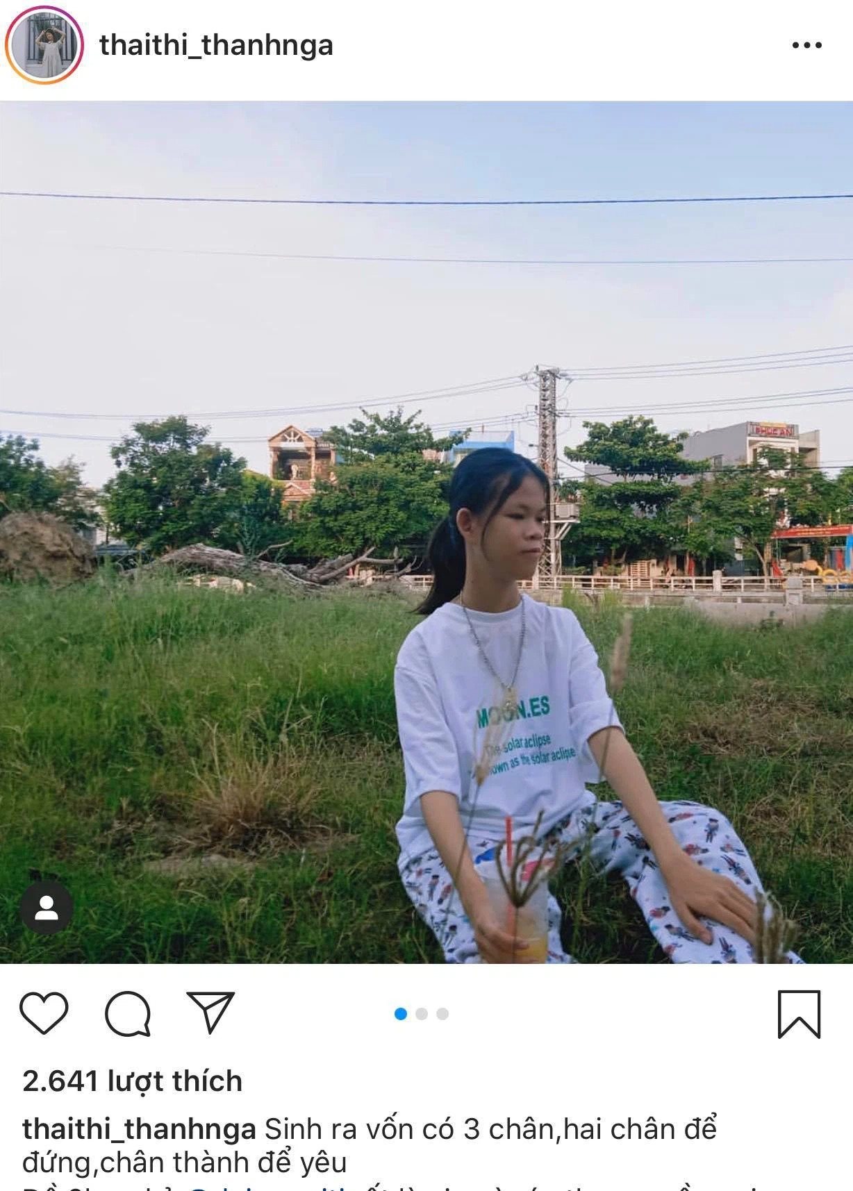 Những câu 'thả thính' siêu chất của Thanh Nga Bento. Ảnh: Instagram