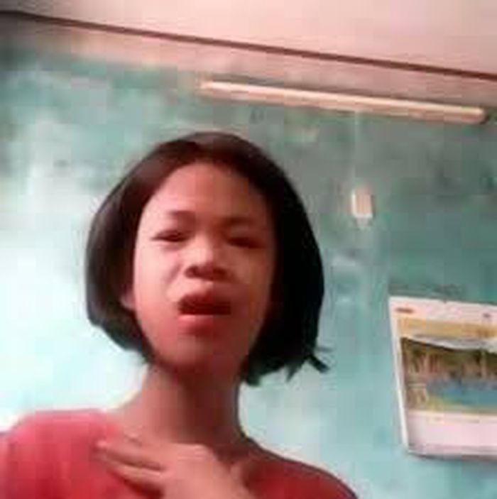 Thanh Nga nổi lên như một hiện tượng MXH cách đây 2 năm. Ảnh: Internet