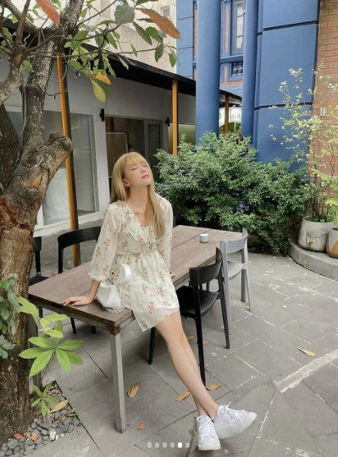 Thiều Bảo Trâm lộ diện gầy gò hậu ồn ào chia tay Sơn Tùng. Ảnh: Insta