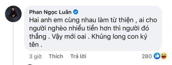 Phan Ngọc Luân lên tiếng bày cao kiến. Ảnh: FBNV Phan Ngọc Luân lên tiếng bày cao kiến. Ảnh: FBNV