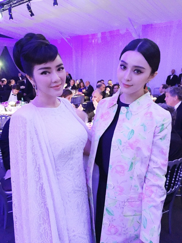 Lý Nhã Kỳ và Phạm Băng Băng có mối quan hệ bạn bè tốt đẹp. Ảnh: Lê Thiện Viễn