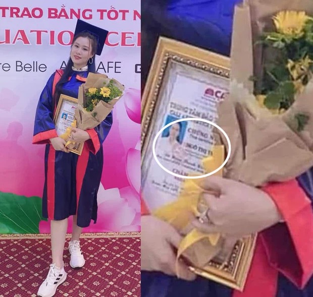 Soi kỹ bằng tốt nghiệp của Linh Lan sẽ thấy trên tấm bằng mang họ Ngô chứ không phải họ Phan. Ảnh: Internet Soi kỹ bằng tốt nghiệp của Linh Lan sẽ thấy trên tấm bằng mang họ Ngô chứ không phải họ Phan. Ảnh: Internet