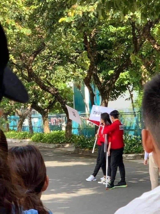 Bảng tên có đề tên Jack cùng Thúy Ngân. Ảnh: Internet