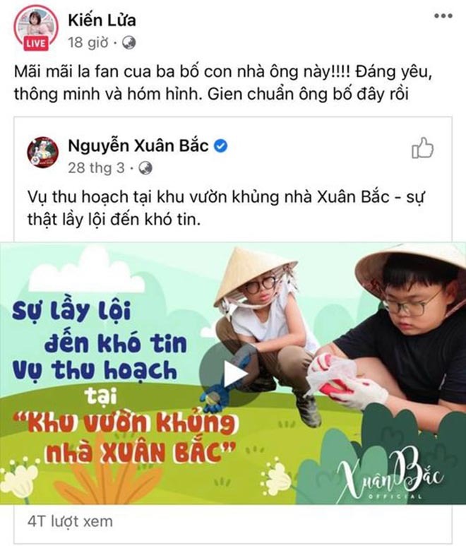 Chia sẻ của Trang Trần nhận được lời khen ngợi từ CĐM. Ảnh: FBNV