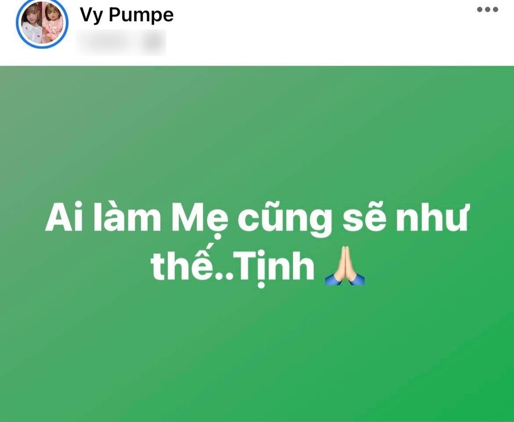 Cô nhanh chóng có phản hồi sau lời tranh cãi. Ảnh: FBNV Cô nhanh chóng có phản hồi sau lời tranh cãi. Ảnh: FBNV