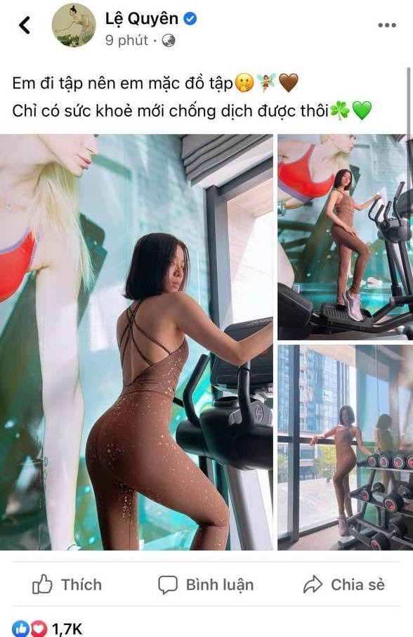 Lệ Quyên lại khiến khán giả ngưỡng mộ với sắc vóc trẻ trung U40. Ảnh: FBNV Lệ Quyên lại khiến khán giả ngưỡng mộ với sắc vóc trẻ trung U40. Ảnh: FBNV
